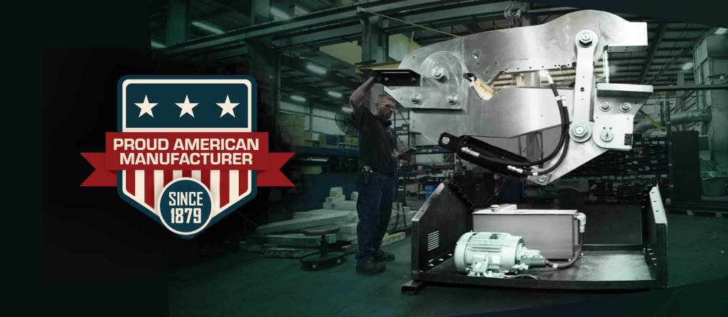 Piranha fabrication equipment, proud american manufacturer
